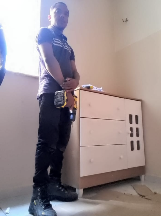 Cômoda Planejada montado pela WM Montagens em São Luís - MA