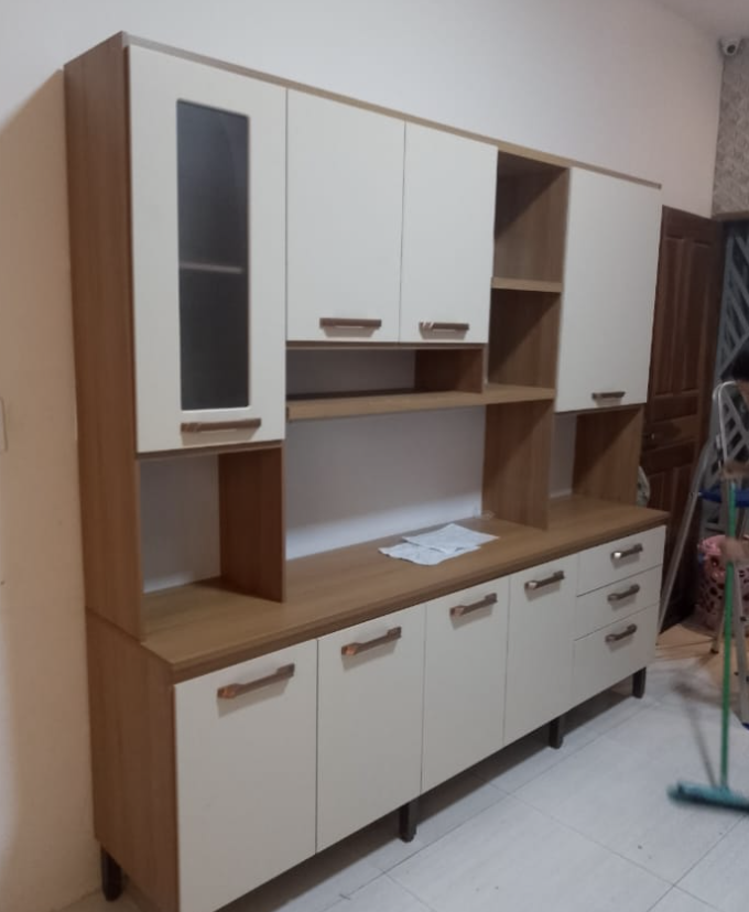 Cozinha Planejada montado pela WM Montagens em São Luís - MA