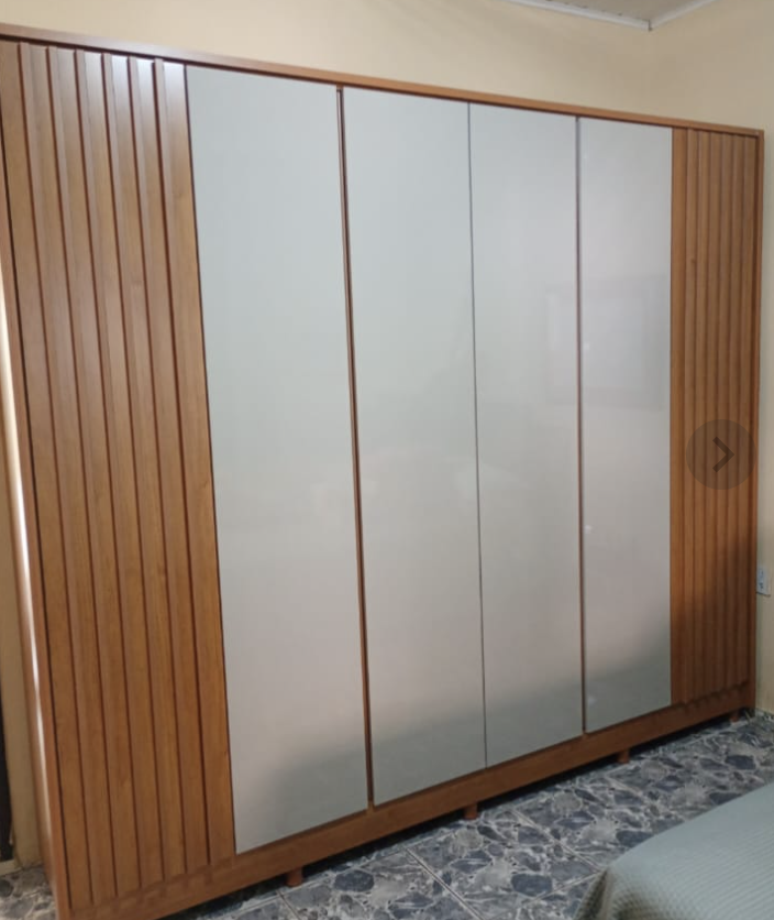 Guarda-roupa Premium montado pela WM Montagens em São Luís - MA