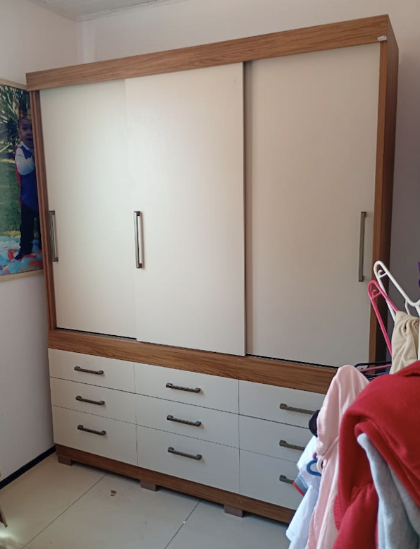 Armário Sofisticado montado pela WM Montagens em São Luís - MA