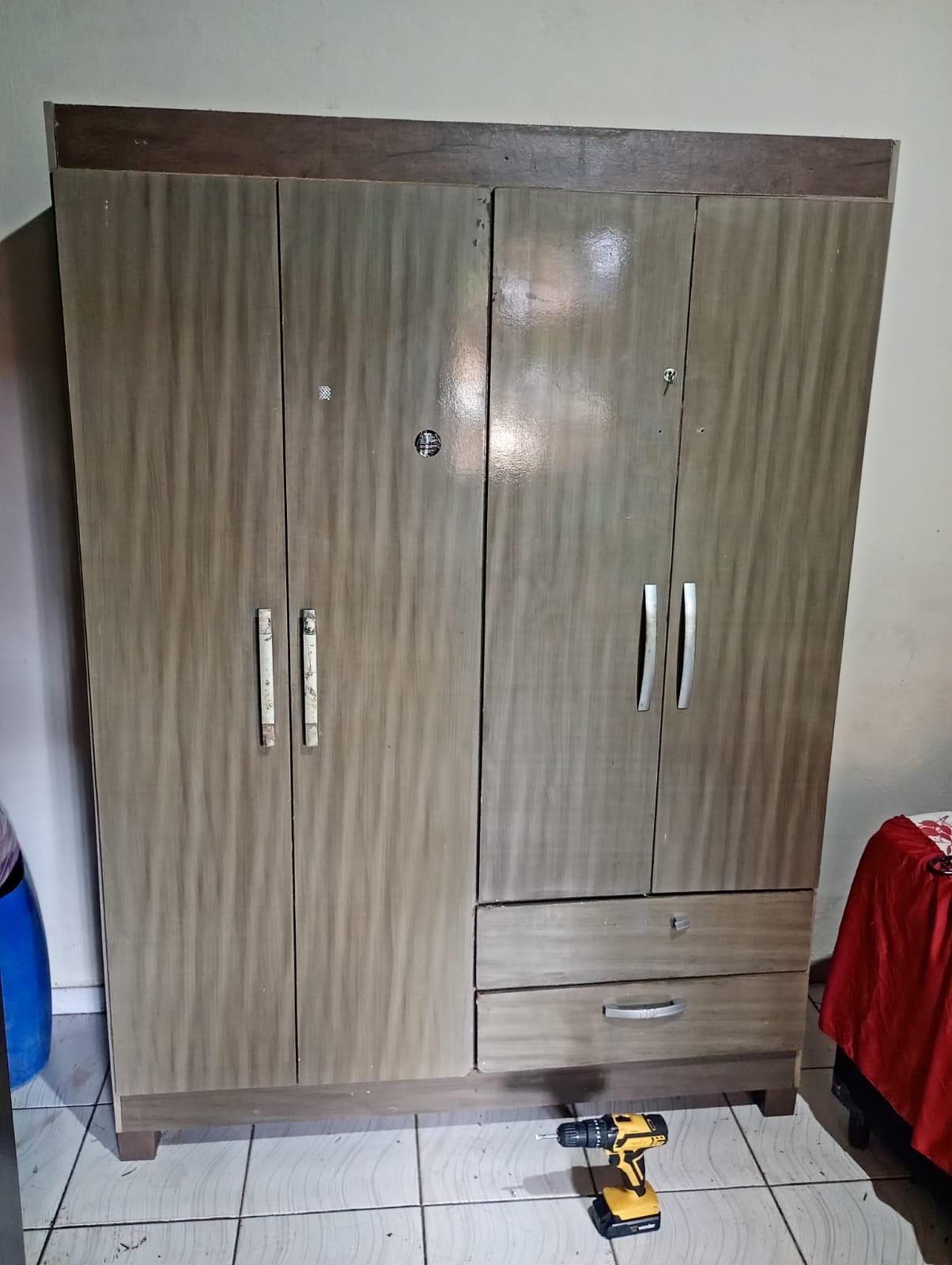 Móvel após restauração - Projeto 3